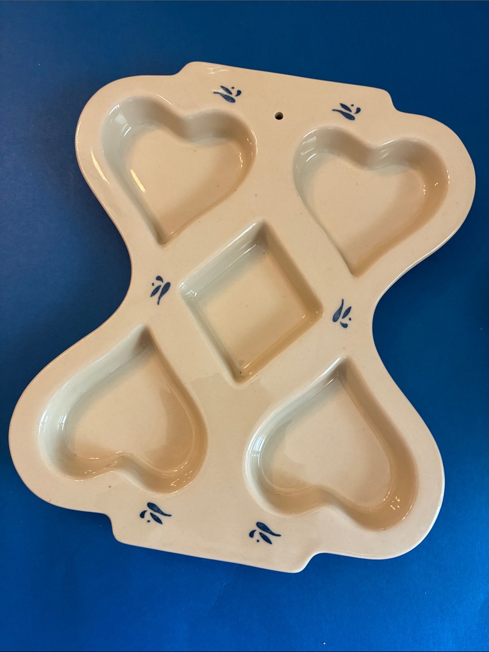 Vintage Friendship Pottery Heart Mold ( bakeware or decor)
